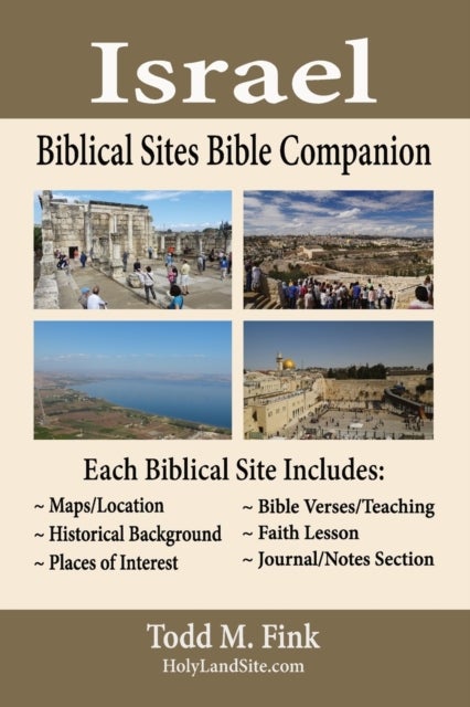 Bilde av Israel Biblical Sites Bible Companion Av Fink