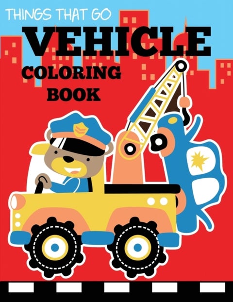 Vehicle Coloring Book