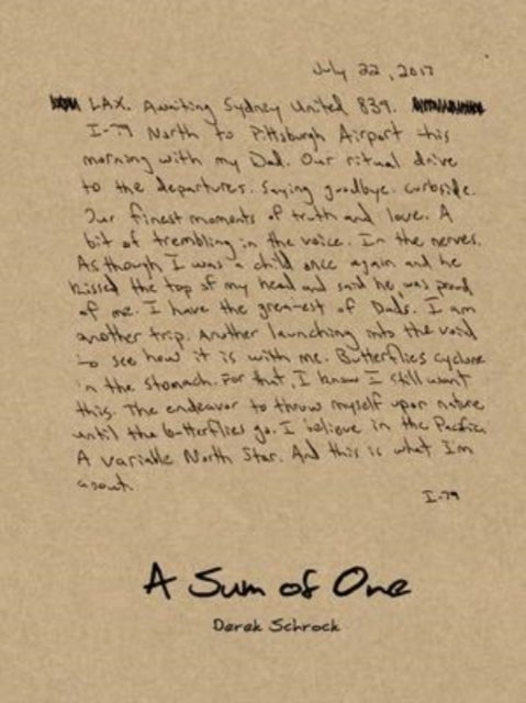 A Sum of One - Being In-Focus From An Arrangement Of Places Traveled