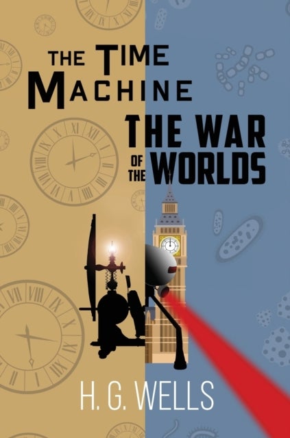 Bilde av The Time Machine And The War Of The Worlds (a Reader&#039;s Library Classic Hardcover) Av H G Wells