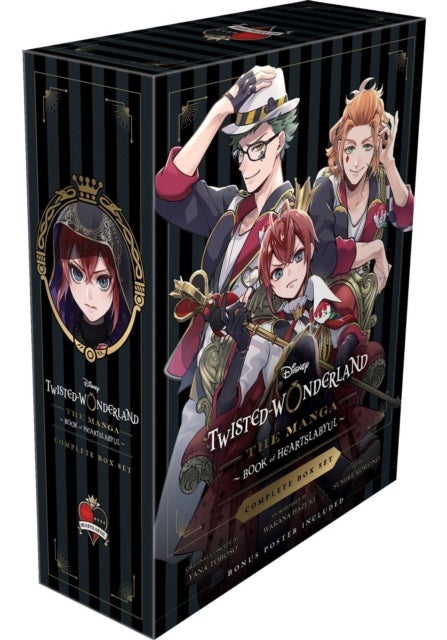 Disney Twisted-Wonderland: The Manga ¿ Book of Heartslabyul Complete Box Set - Includes vols. 1-4 with premium