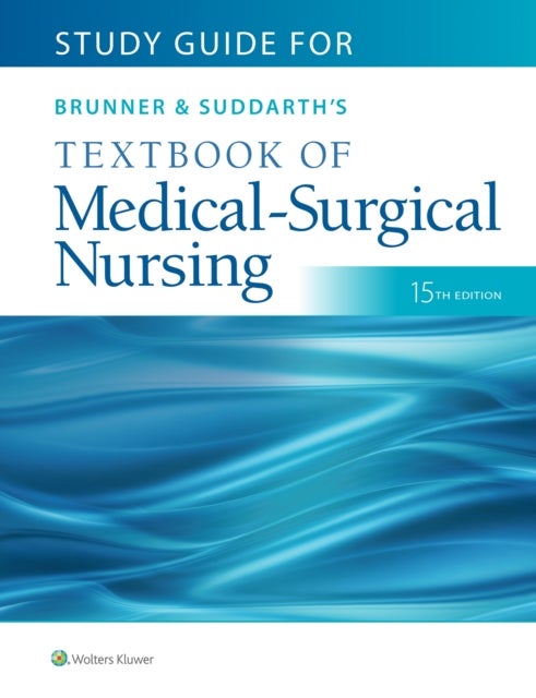 Bilde av Study Guide For Brunner &amp; Suddarth&#039;s Textbook Of Medical-surgical Nursing Av Janice L Hinkle