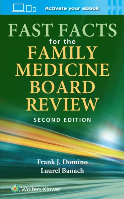 Bilde av Fast Facts For The Family Medicine Board Review Av Frank Domino