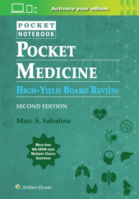 Bilde av Pocket Medicine High Yield Board Review Av Marc Sabatine