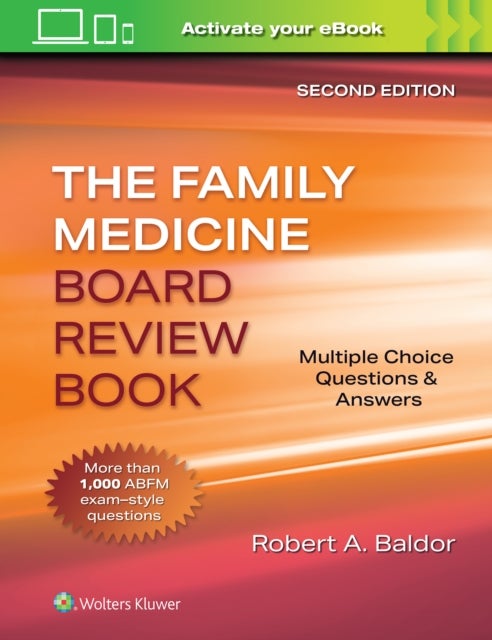 Bilde av Family Medicine Board Review Book Av Robert A. Baldor