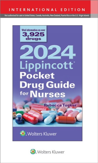 Bilde av 2024 Lippincott Pocket Drug Guide For Nurses Av Rebecca Tucker