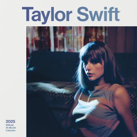 Taylor Swift Square Wall Calendar 2025 - Official 16-month Calendar