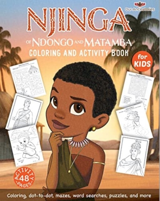 Bilde av Njinga Of Ndongo &amp; Matamba Coloring And Activity Book Av Ekiuwa Aire