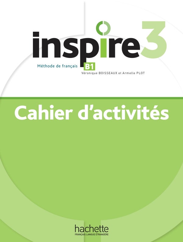 Inspire 3 - Cahier d'activités