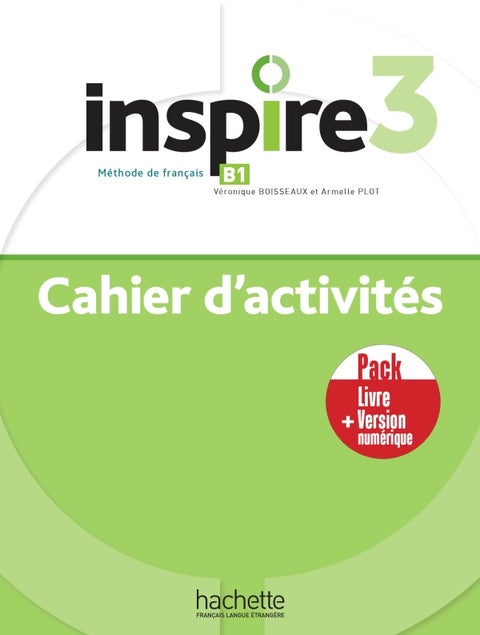 Inspire 3 - Pack Cahier d'activités + Version numé
