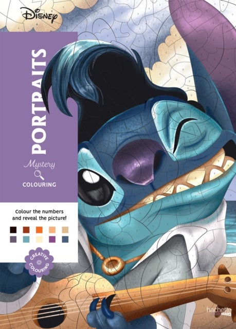 Mystery Colouring - Portraits - Reveal iconic Disney characters with colour by number