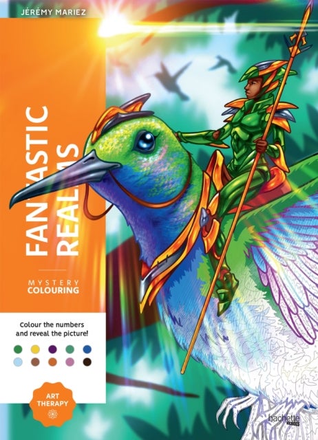 Mystery Colouring - Fantastic Worlds - 100 mystery colouring pages dedicated to magical creatures and imaginary worlds