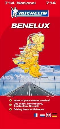 Benelux = Benelux : carte routière et touristique = Benelux - motoring and tourist map