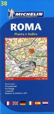 Roma - pianta e indice