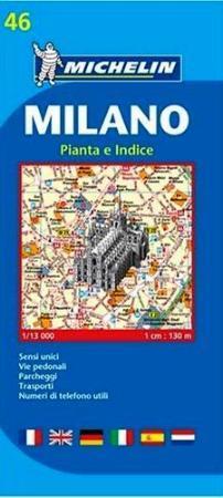 Milano - pianta e indice