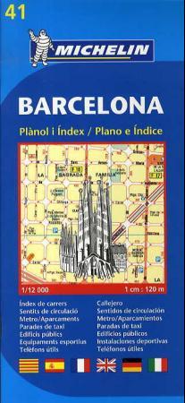 Barcelona - plànol i índex