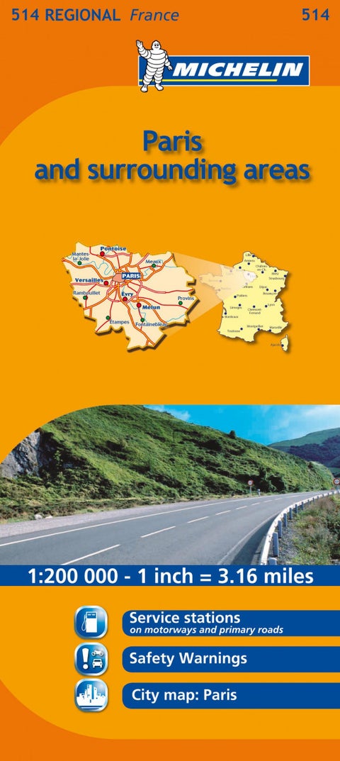 Paris & surrounding areas = Ile-de-France