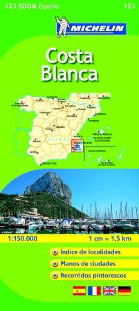 Costa Blanca - ìndice de localidades : planos de ciudades : recorridos pintorescos