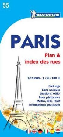 Paris - plan & index des rues
