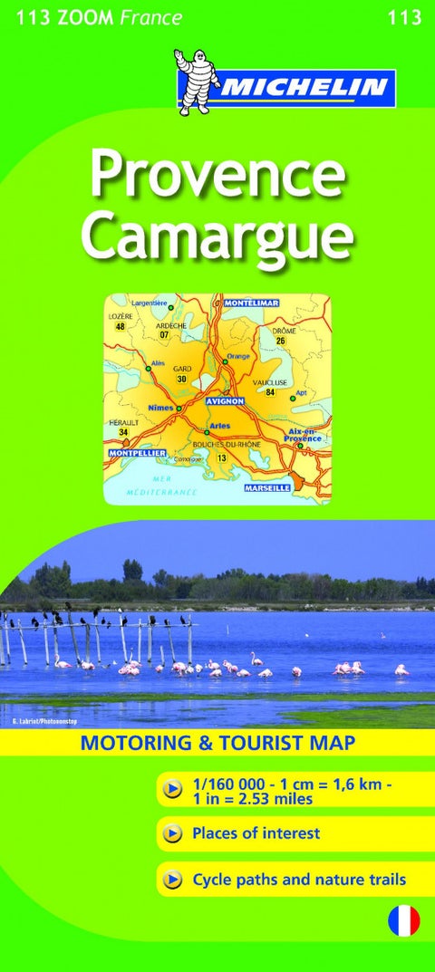 Provence, Camargue = Provence, Camargue : carte routière et touristique - motoring & tourist map