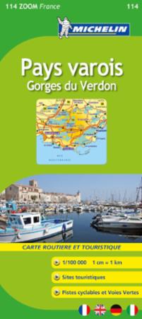 Pays varois, Gorges du Verdon = Pays varois : Verdon Gorges - carte routière et touristique