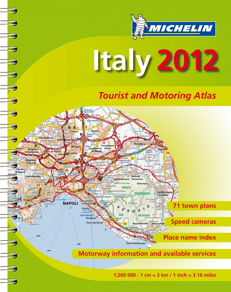 Italy 2012 - tourist and motoring atlas