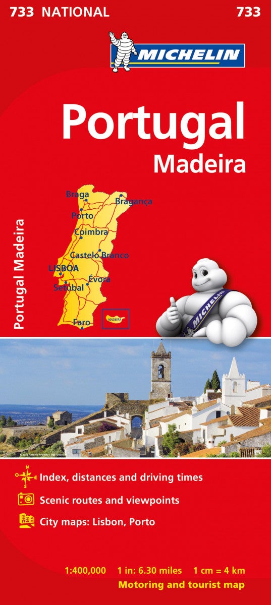 Portugal, Madeira - motoring and tourist map