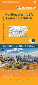 Northeastern USA, Eastern Canada - Michelin Region