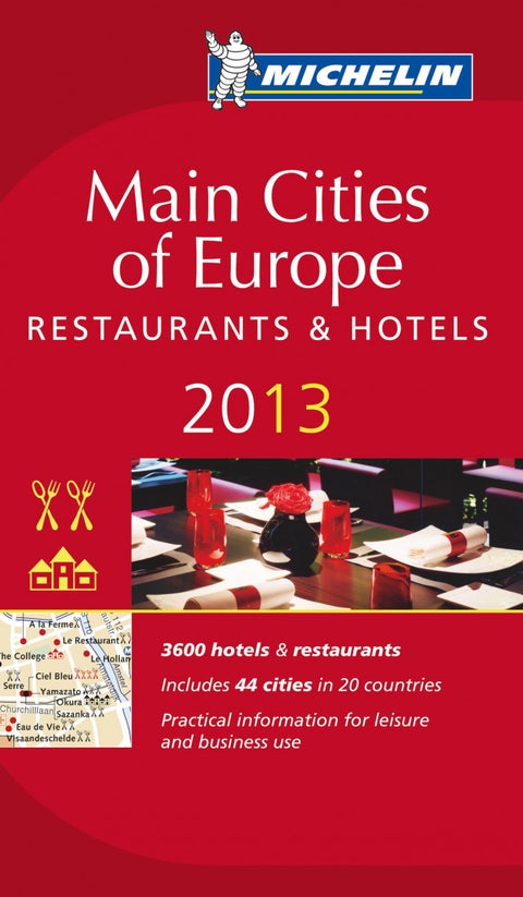 Main cities of Europe 2013 - restaurants & hotels