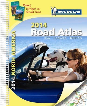 North America 2014 - road atlas
