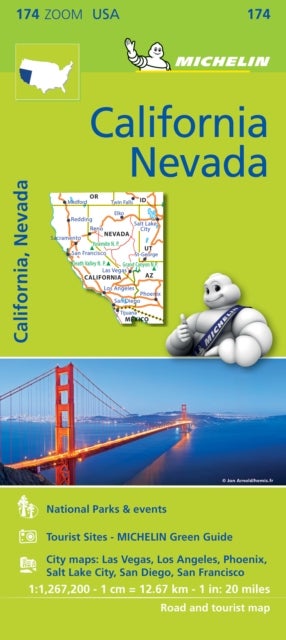 California Nevada - Zoom Map 174 - Map