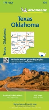Texas Oklahoma - Zoom Map 176 - Map