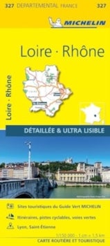 Loire, Rhone - Michelin Local Map 327 - Map