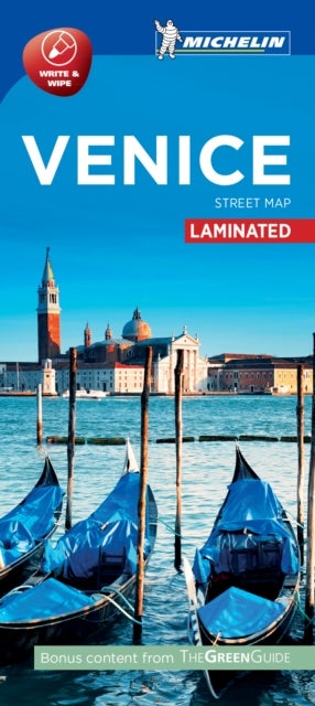 Venice - Michelin City Map 9206 - Laminated City Plan