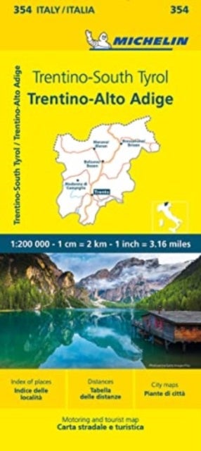 Bilde av Trentino - Michelin Local Map 354