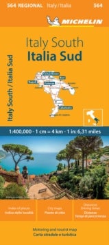 Italy South - Michelin Regional Map 564 - Map