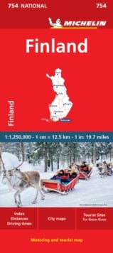 Finland - Michelin National Map 754 - Map