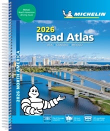 USA Canada Mexico - 2026 Road Atlas (A4-Spiral)
