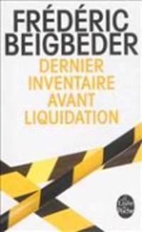 Dernier inventaire avant liqidation