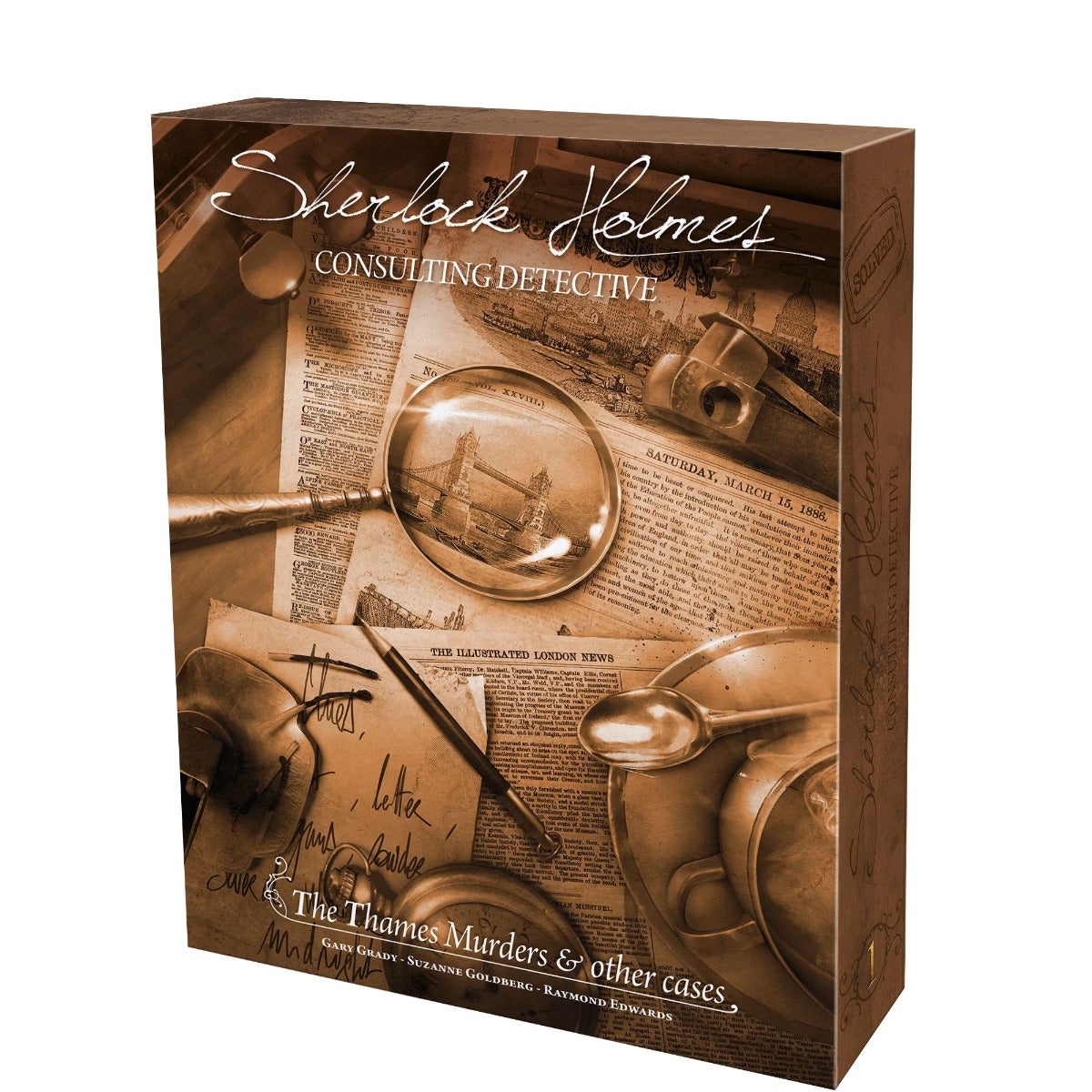 Spill Sherlock Holmes Thames Murders Eng