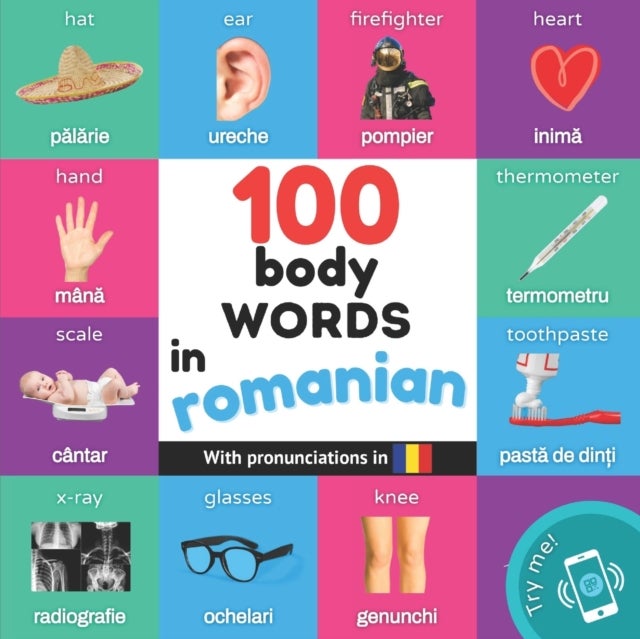 Bilde av 100 Body Words In Romanian Av Yukismart