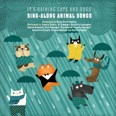It's Raining Cats and Dogs! - Sing-Along Animal Songs