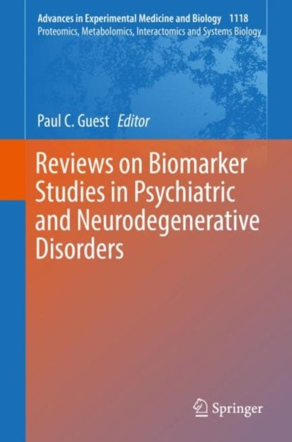 Bilde av Reviews On Biomarker Studies In Psychiatric And Neurodegenerative Disorders