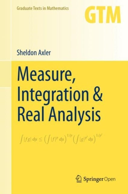 Bilde av Measure, Integration &amp; Real Analysis Av Sheldon Axler