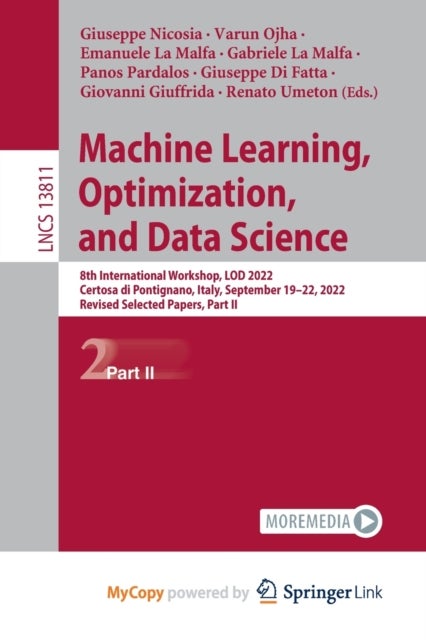 Bilde av Machine Learning, Optimization, And Data Science