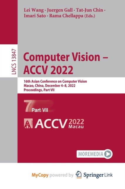 Bilde av Computer Vision - Accv 2022