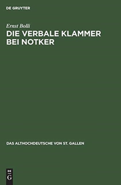 Die verbale Klammer bei Notker