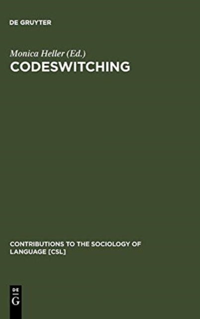 Codeswitching - Anthropological and Sociolinguistic Perspectives