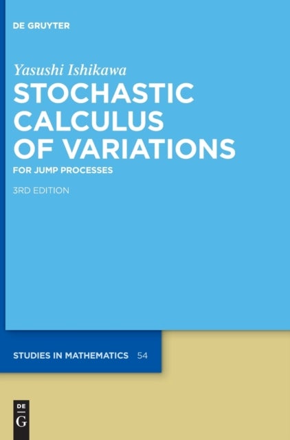 Bilde av Stochastic Calculus Of Variations Av Yasushi Ishikawa