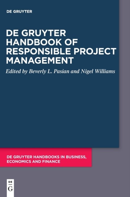 Bilde av De Gruyter Handbook Of Responsible Project Management
